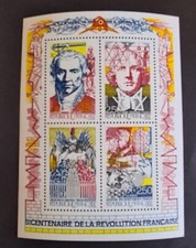 Timbres France- 1990- BF12- N02667 à 2670- Bicentenaire-**