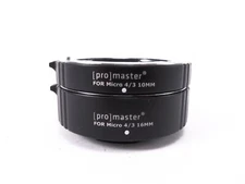 Promaster Extension Tubes for use with Micro 4/3 - 10mm and 16mm