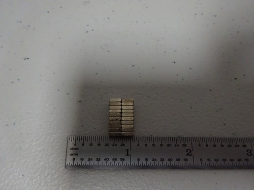 LOTE DE 20 PIEZAS IMANES DE TIERRAS RARAS FUERTES DE NEODIMIO COMO ESTÁN BN#TC-4-2-R - Imagen 4 de 8