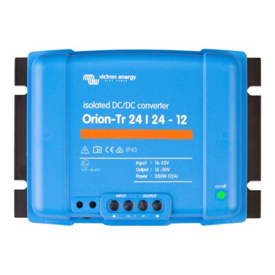 Victron Energy, Orion-TR, Converter, 24Vdc to 24Vdc, 12Amp, Isolated