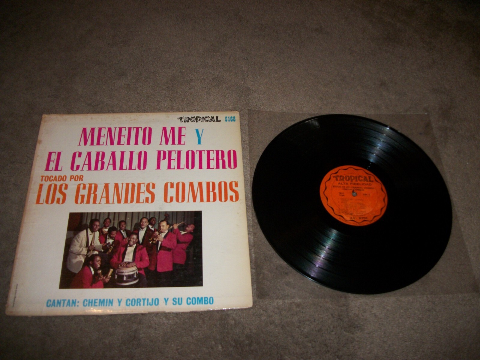 Chemin Y Cortijo Y Su Combo Meneito Me Y El Caballo Pelotero TROPICAL TRLP-5168