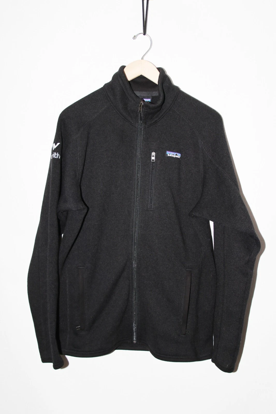 Patagonia Men's Better Sweater Fleece Jacket Custom Embroidered Charcoal size M