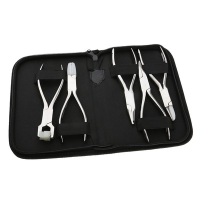 5 Stück Edelstahl Optik Brillengestell Reparatur Optische Zangen Kit Set