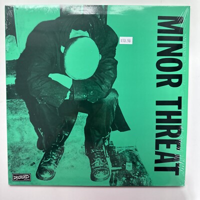 MINOR THREAT Self-Titled Green COLORED VINYL LP First 2 7