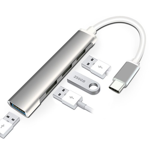 USB-C Type C to USB 3.0 Hub Splitter Adapter For Mac Android Phone MacBook Pro - Picture 3 of 5