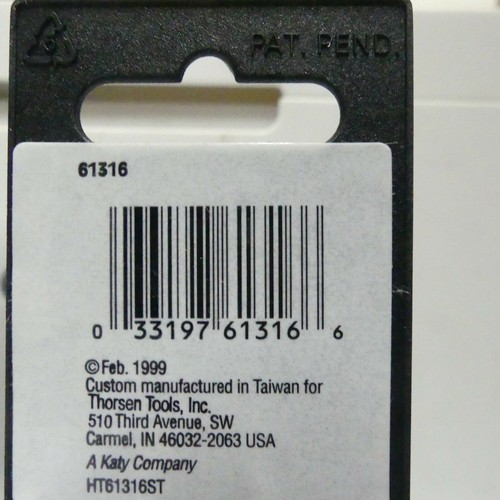 Qty 1: Thorsen 16mm Deep Socket 3/8" Drive 6 Point - NGK Bosch 5/8" Spark Plug - Picture 6 of 10