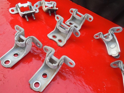 04 05 06 07 08 ACURA TL DOOR HINGE HINGES BRACKETS SET ALL X8 OEM WHITE - Bild 5 von 6