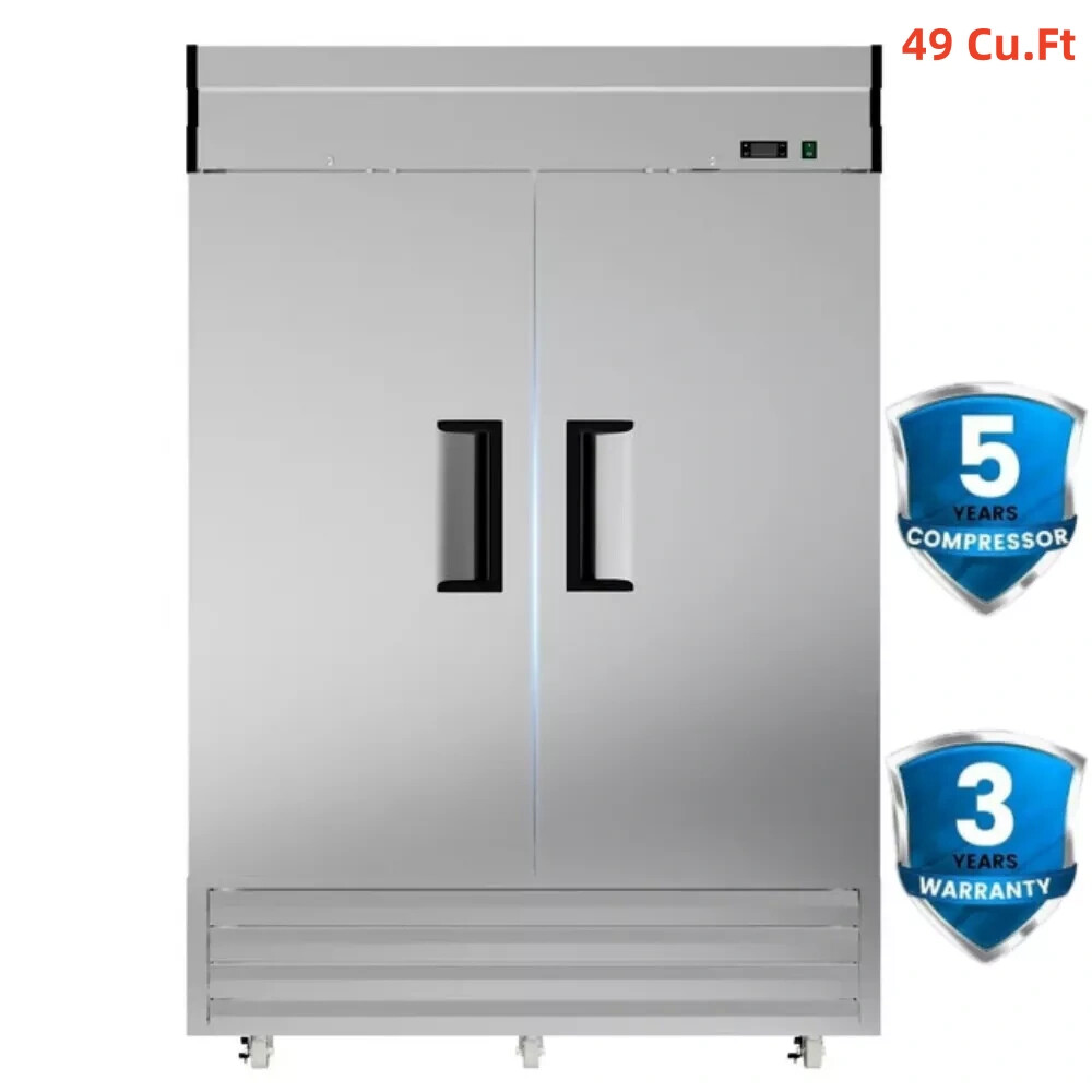 Large Capacity Commercial Refrigerator 49 Cu.Ft Stainless St