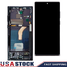 Replace For Samsung Galaxy S22 Ultra 5G SM-S908U OLED Display Touch Screen Frame