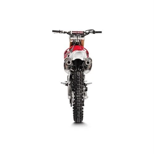Par sin cordones de escape Akrapovic titanio Honda CRF 250 R 2016-2017 Foto 4 de 4