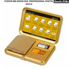 Fuzion WB-200 Digital Pocket Scale 200g x 0.01g Jewelry Gram Herb Karat Weight