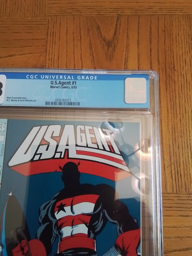 US Agent #1 CGC 9.8 - 1993 - Picture 3 of 6