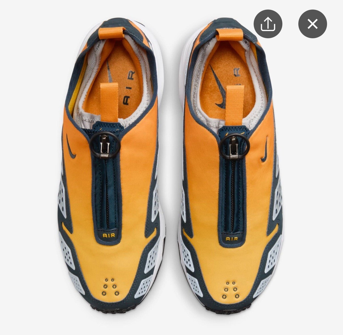 Nike Air Max Sunder Sndr Canyon Gold Deep Ocean Men 11.5 Women 13  