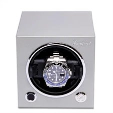 Rapport London Watch Winder laquer platinum silver EVO45