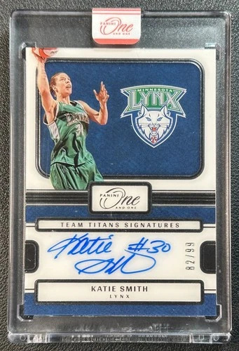 KATIE SMITH 2025 PANINI ONE AND ONE WNBA TEAM TITANS AUTO 82/99 LYNX