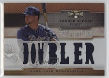2014 Topps Triple Threads Relics Sepia 11/27 Yonder Alonso #TTR-YA2 0f7i
