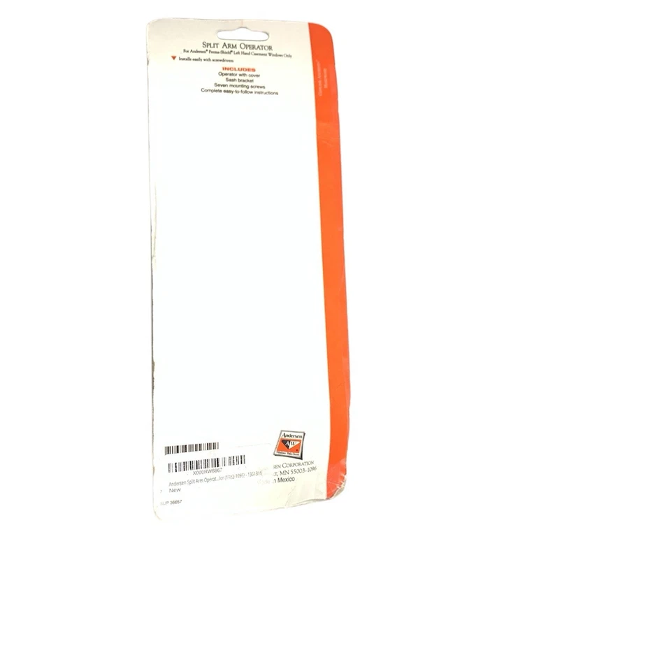 Andersen-Split Arm Window Operator Left Hand Crank Stone Color Brand 1359639 - Image 3 of 3
