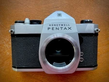 Pentax Spotmatic SP 500 35mm SLR Film Camera Body, Film Tested! Cool!