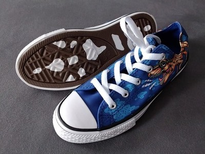 Converse Dinoverse 33 33,5 NEU Original All Stars Chucks low Jungen Dinosaurier