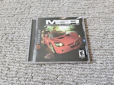 MSR Metropolis Street Racer Sega Dreamcast 2000 Complete Tested GREAT SHAPE