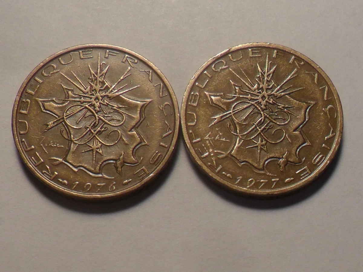 Nickel-Brass 1976 French Coins for sale | eBay