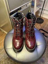 Dr. Doc Martens Persephone Burgundy Platform ...