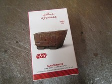 2014 - Hallmark Ornament - Star Wars Sandcrawler New Hope with Magic Sound NEW