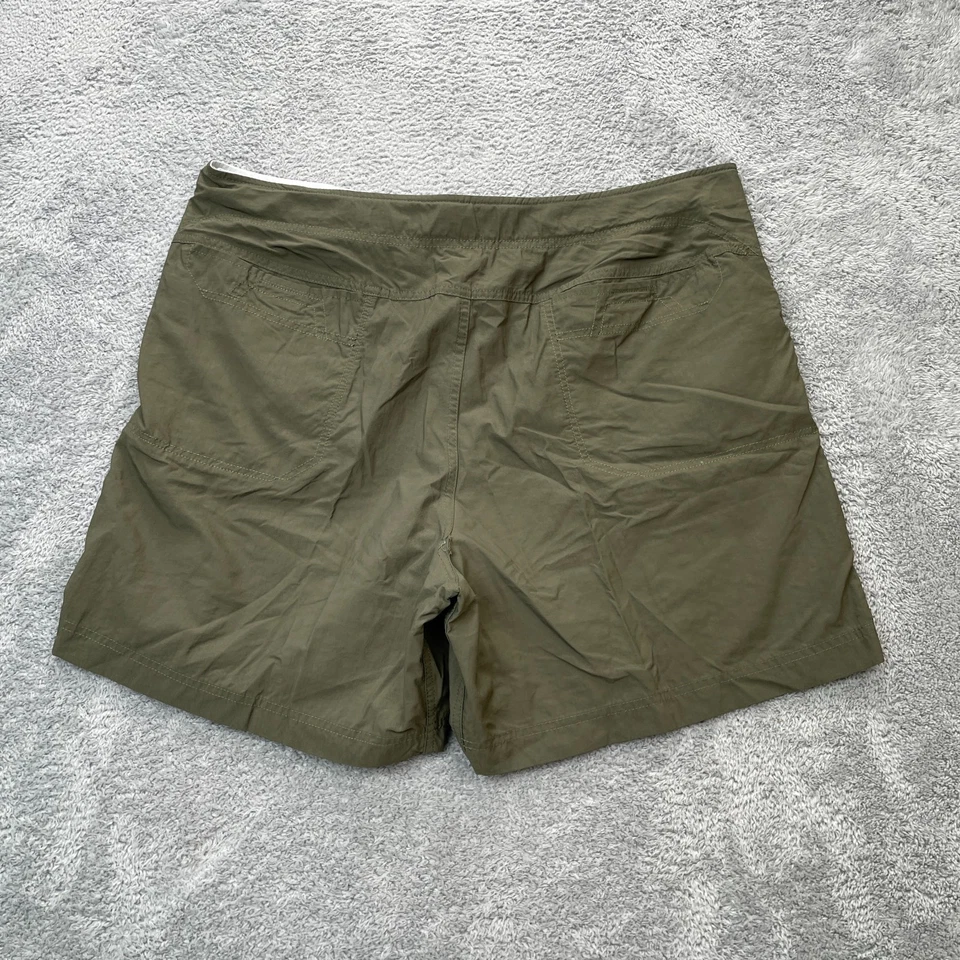 Mountain Hardwear Shorts Mens Extra Large Green Nylon Hiking Belted Ripstop Camp - Image 2 of 4