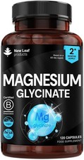 Magnesium Glycinate Supplements - 1040mg of Magnesium - 120 High Strength Capsul 0.10 per thousand milligrams