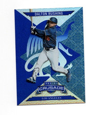 2025 Panini Crusade Baseball Dalton Rushing 27 Los Angeles Dodgers