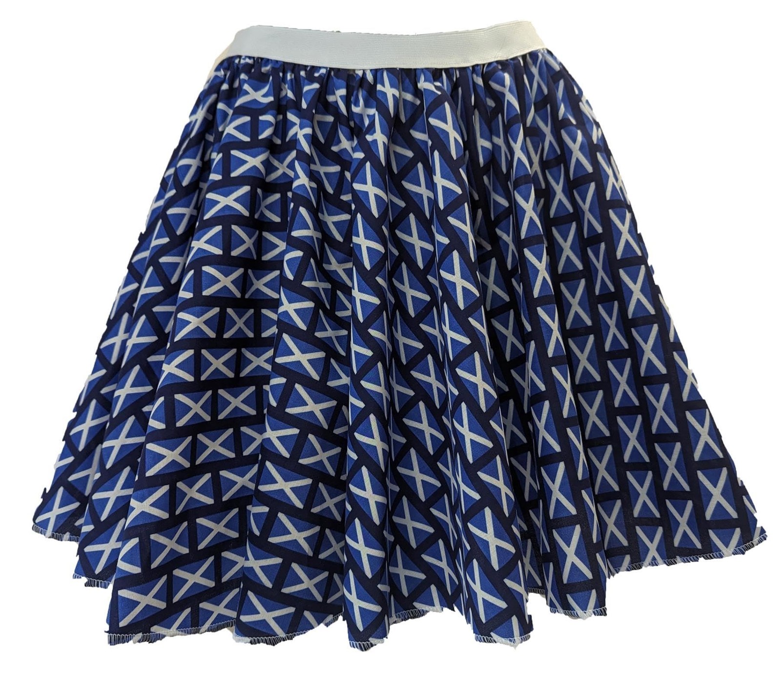 Childs Scotland Flag Saltire St Andrews Cross Skirt Fancy Dress