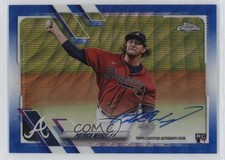2021 Topps Chrome Rookie Blue Wave Refractor /150 Patrick Weigel #RA-PW Auto 0c2