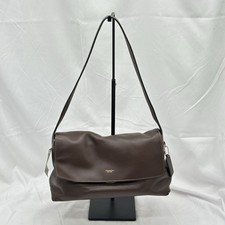 Coach Womens Chelsea Shoulder Bag 30 CDS58 Leather Maple Pre-Owned 