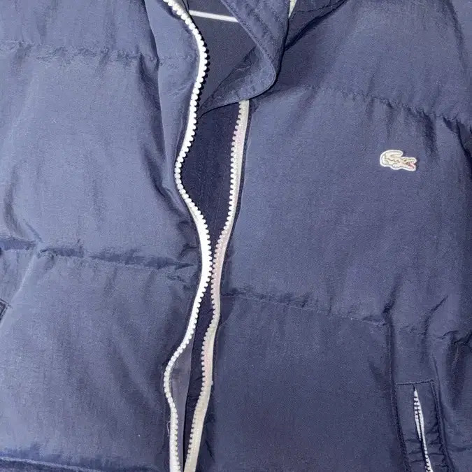 Lacoste Navy Padded Coat - Women's Winter Outerwear thumbnail 2