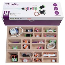 littleBits Electronics Deluxe Kit - 18 Bits - Open Box / Unused - New Old Stock