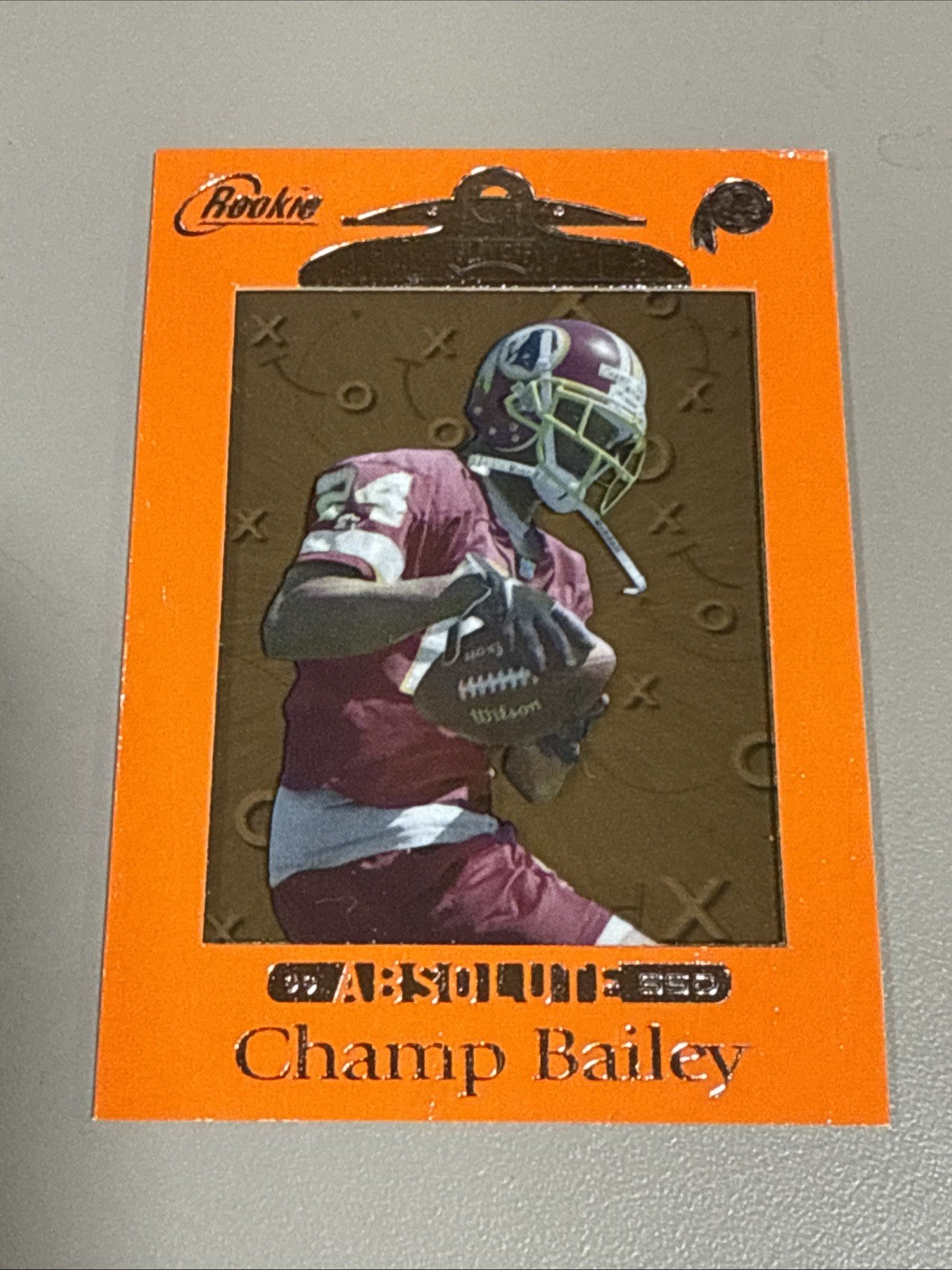 Champ Bailey Playoff Absolute Ssd #167 Orange