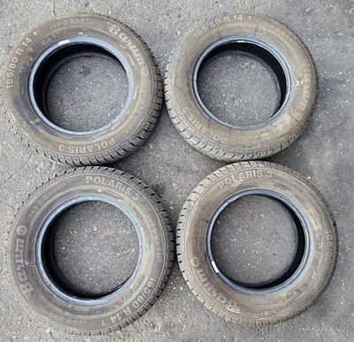 4x Barum Winterreifen 165/80R14 Dot 3421