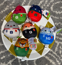 2026 McDonald  s FIFA World Cup Squishmallows Happy Meal Toy Lot of 6