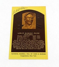 Satchel Paige MLB Original Autographed Postcards for sale | eBay