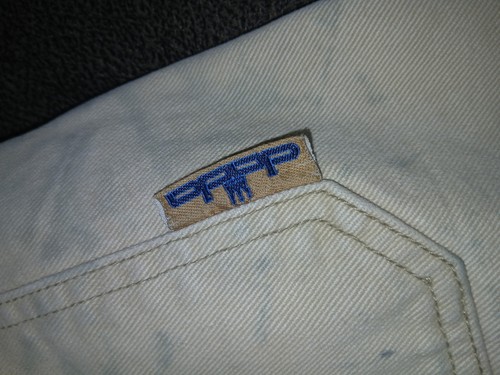 Pantaloncini jeans vintage Damani Dada larghi skater taglia 42 - Foto 13 di 18