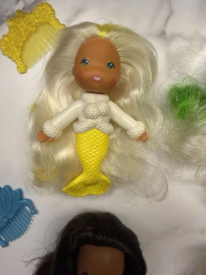 HUGE LOT Sea Wees Tropigals Icey Great Condition Vintage Mermaid Dolls 70’s 80’s - Image 3 of 4
