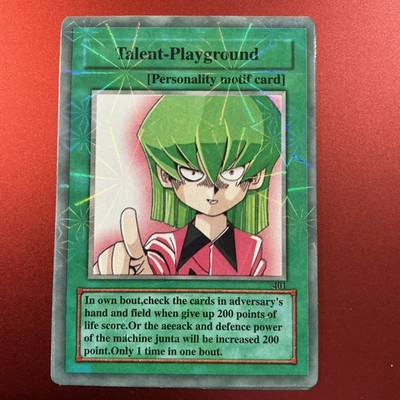 Yu-Gi-Oh! TCG Fake Card Poorly Translated Funny Holo - Espa Roba Character Card 