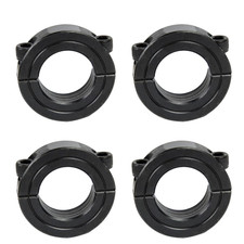 1/2" Bore Double Split Set Screw Shaft Collar OD 1-1/8" Width 13/32" 4 PCS