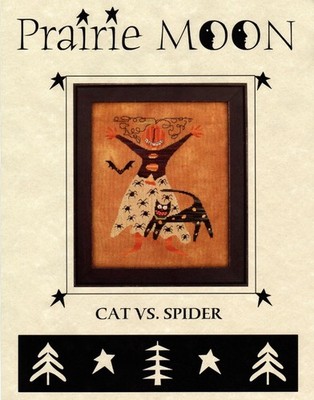  Kreuzstich Muster Katze Spinne Kürbis Primitiv Halloween