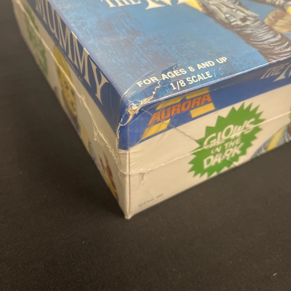 1972 Aurora The Mummy Glows In The Dark Factory Sealed Model Kit 452 - Image 2 of 4
