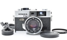  MINT All Works Konica C35 FD 35mm Film Camera w/Hexanon 38mm f/1.8 From JAPAN