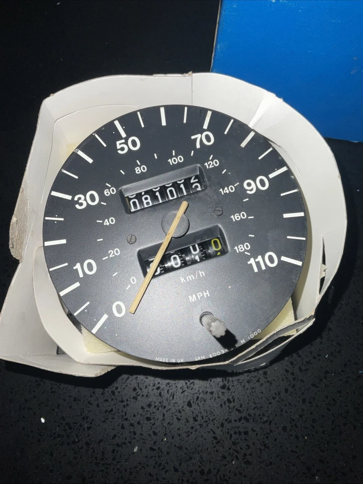 AUSTIN ROVER DRC 8285 SRM 6003-00 M1000 110 MPH SPEEDO SPEEDOMETER CLASSIC CAR - Image 2 of 4