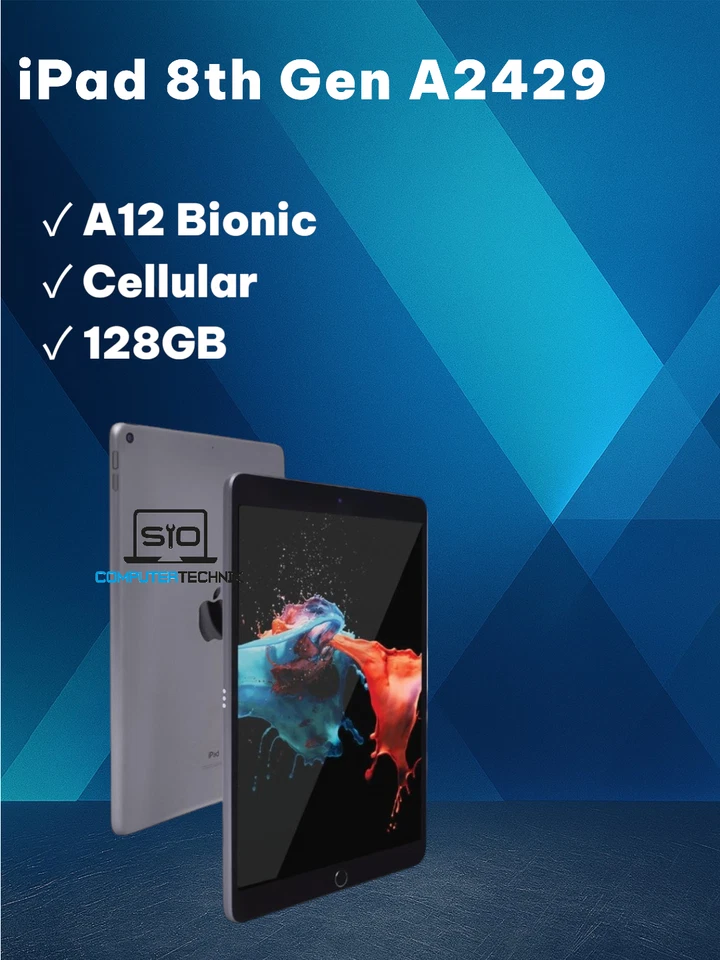 Apple iPad (8th generation) · 128GB · Cellular, Foto 1 von 4