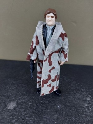 VINTAGE STAR WARS - HAN SOLO TRENCHCOAT - SMILE - KOMPLETT - SEHR GUTER ZUSTAND
