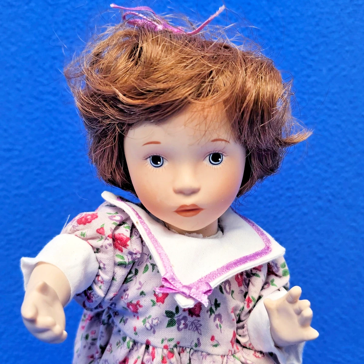 FRANKLIN MINT UTE SAMSTAG PUPPE SYLVIA NATTERER 25 CM DOLL